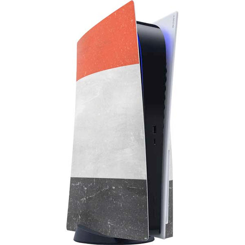 Yemen Flag Distressed PlayStation PS5 Skins